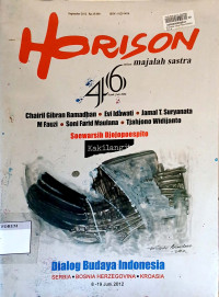 Image of Horison: Dialog Budaya Indonesia